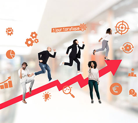 vente en magasin vente points de vente taux de transformation ticket moyen indice de vente